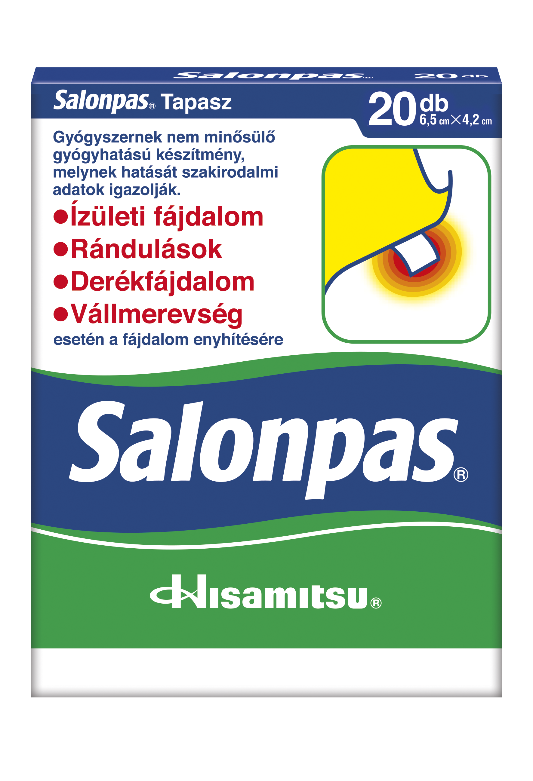 Salonpas tapasz (20 db)