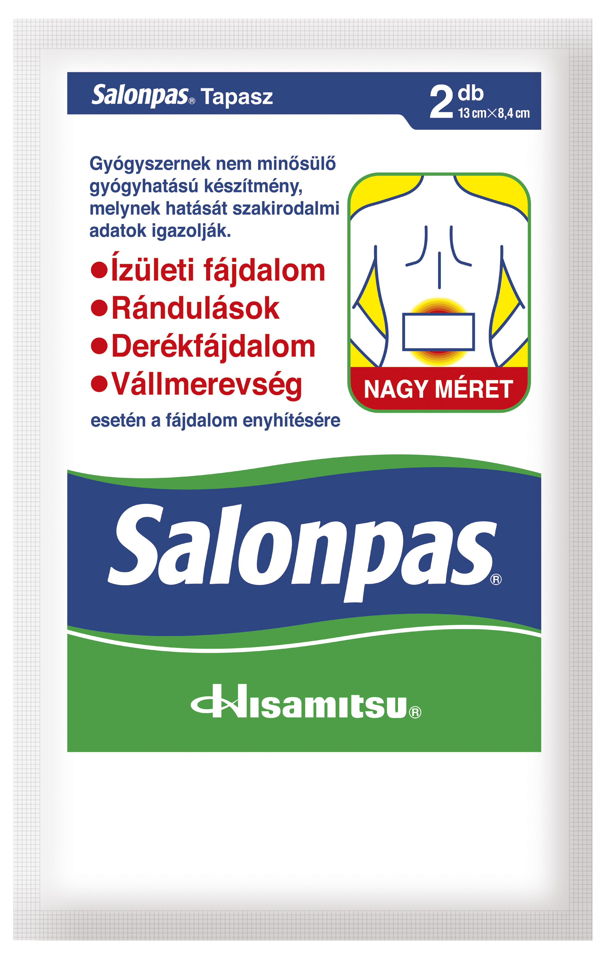 Salonpas tapasz (2 db)