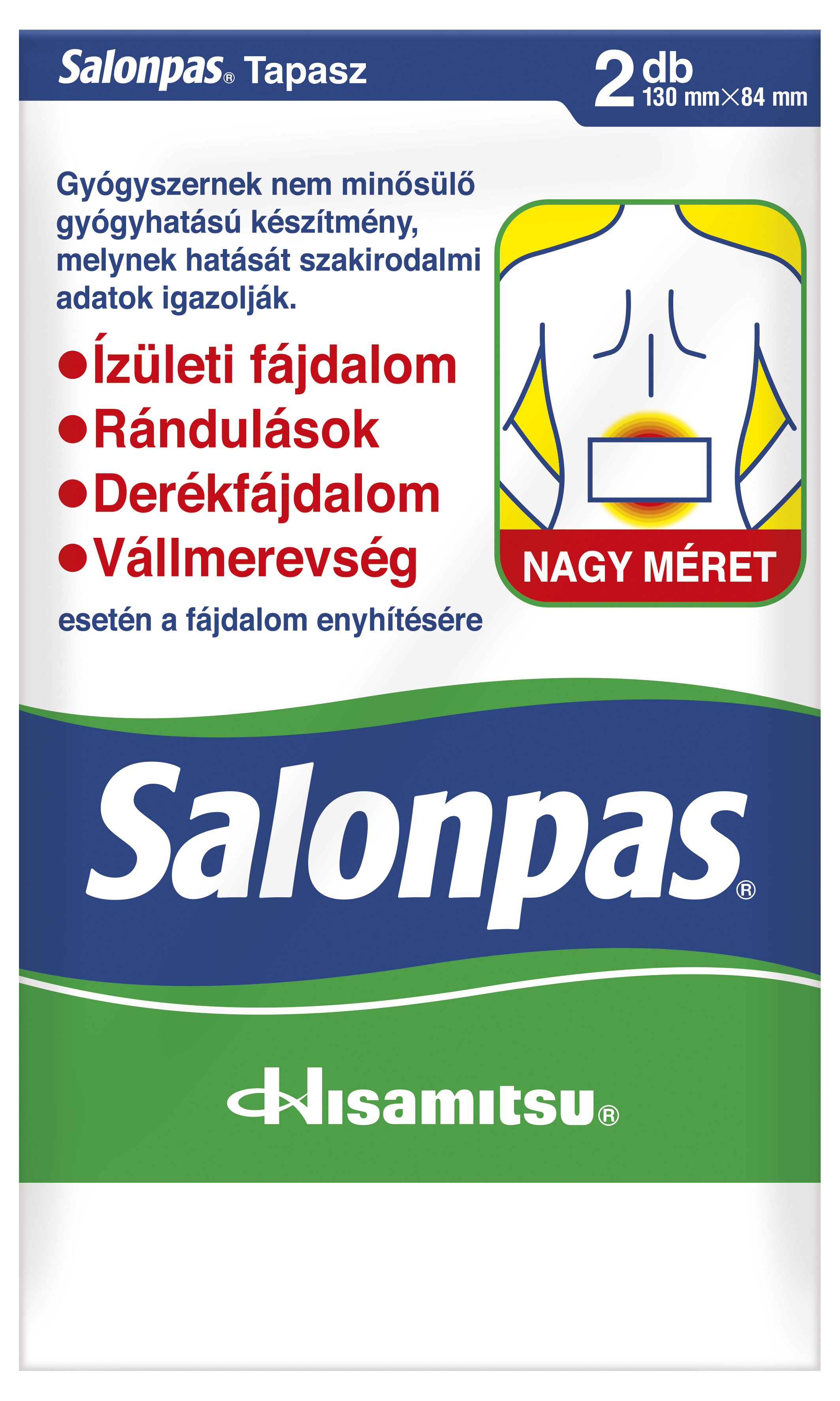 Salonpas tapasz (2 db)